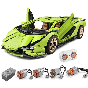 

3868 Pcs Bricks Super Racing Car Technic Model Building Blocks Boys Birthday Christmas Gifts Kids Toys