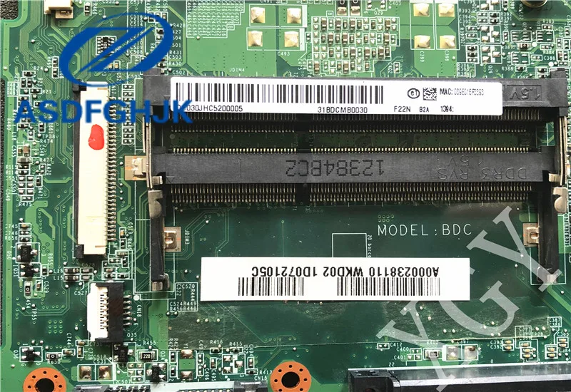 Материнская плата для ноутбука DA0BDCMB8B0 для Toshiba Satellite x70 S70 S75 P70 P75 материнская плата DDR3 тест нормально