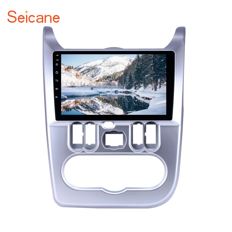 

Seicane Car GPS Navi 9" Android 8.1 HD Stereo 8-CORE for Renault Duster/Logan 2009-2013 Radio Player support Carplay Rear camera