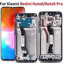 Для Xiaomi Redmi note 8 note8 pro ЖК-дисплей кодирующий преобразователь сенсорного экрана в сборе запасные части для Redmi note 8 pro lcd