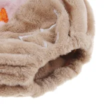 Сезон осень-зима; Детский мультфильм манжеты пыле обрастания для малышей Одежда с длинным рукавом для малышей милые вышитые короткие флисовые нарукавник в Корейском стиле