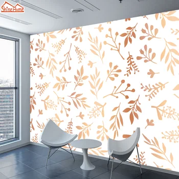 

Nature Wallpaper Leaf Wall Paper Decor Murals 3d Wallpapers for Living Room Mural Contact Wallpaper Vinyl Roll Home Improvement
