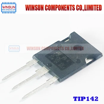

100PCS TIP142 TO-247 TIP142 TO247 COMPLEMENTARY SILICON POWER DARLINGTON new and original