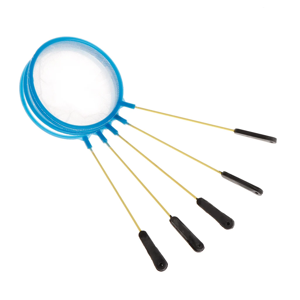 

5 Pcs/set Fish Net Artemia Filter Shrimp Mini Portable Fishing Fish Tank Aquarium Dense Mesh Small Pore Tool