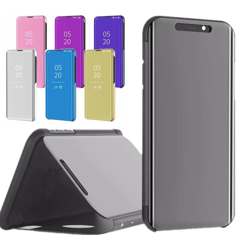 Smart Mirror Phone Case For Samsung Galaxy Note 10 A50 A30 A10 A20 A40 A60 A70 A80 A90 5G A20e 8 9 S10 S7 S8 S9 Plus Cover |