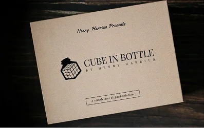 2021 кубик в бутылке от Генри Хариус-волшебные фокусы-Волшебные трюки | Игрушки и