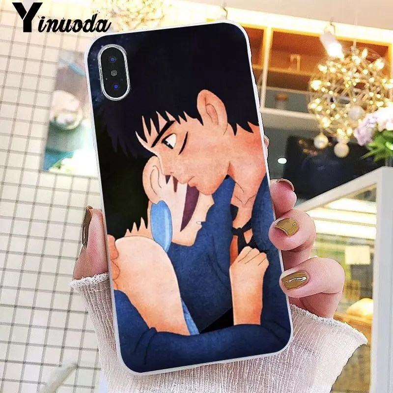 A2 Yinuoda мультфильм студия Ghibli фигурка Принцесса Мононоке мягкий чехол для телефона iPhone 8 7 6S Plus X XS MAX 5 5S SE XR 10 Чехол - Цвет: A2