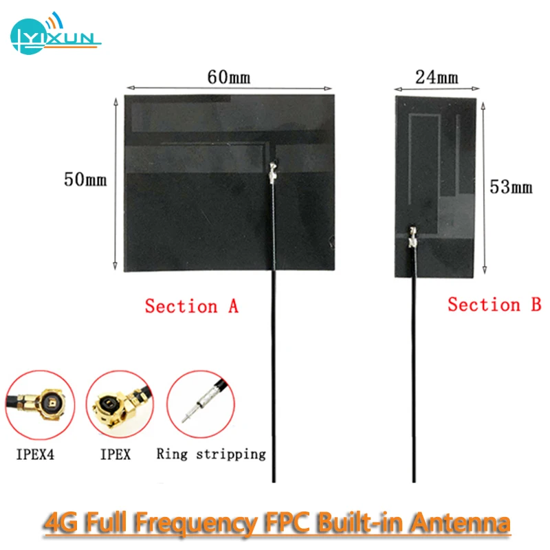 GSM GPRS 2G 3G 4G LTE NB-IoT Module Full Band Built-in PCB Antenna Cable 10cm High Gain 8/10dbi with 3M Glue IPEX/Ring Stripping ws2812 led ring individually addressable pixel 5050 rgb ws2812b ic bult in module with sp110e bluetooth usb controller dc5v