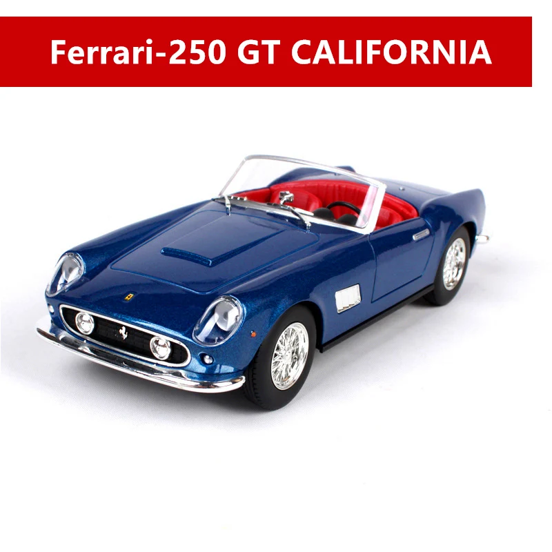 Bburago 1:24 Ferrari F12 Car Model Die-casting Metal Model Children Toy Boyfriend Gift Simulated Alloy Car Collection - Цвет: 250GT