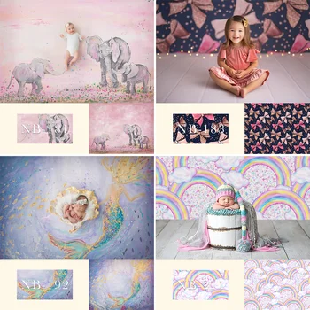 

Newborn Baby Portray Photography Backdrop for Photo Studio Children Kids Birthday Background Decoration Portrait Photocall Props