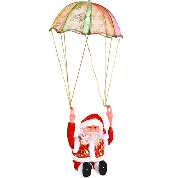 

Christmas home decoration electric parachute ornaments for the elderly Christmas tree pendants home decoration electric F4