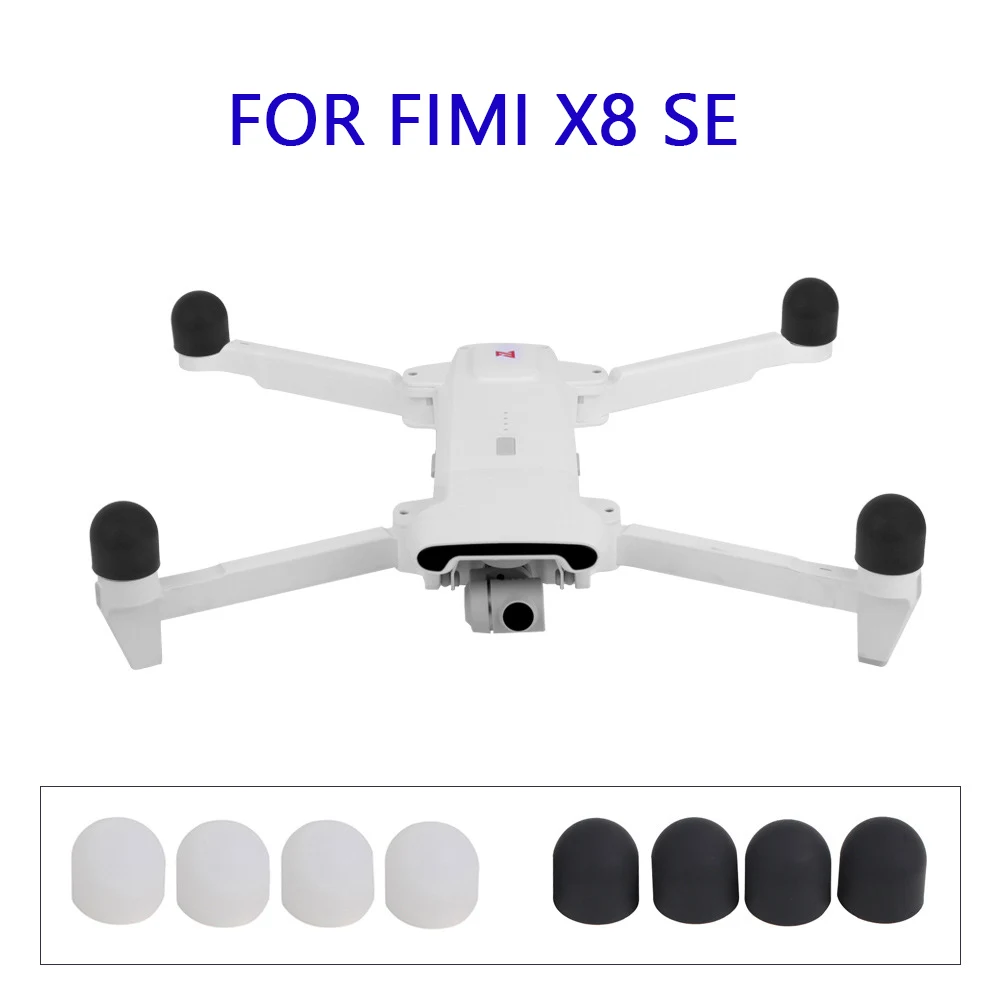 

4pcs Motor Caps Protective Silicone Cover for XiaoMi Fimi X8 SE Drone Protector Accessories