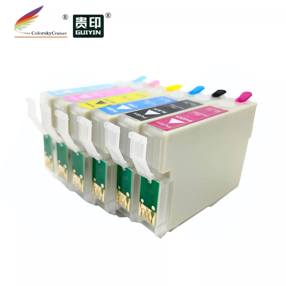 (RCE-981-996) Заправляемый картридж с чернилами для Epson T0981 T0992-T0996 99 98 Artisan 700 710 725 730 810 835