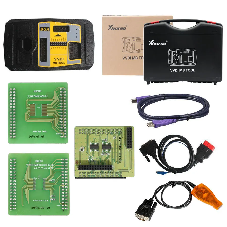 Оригинальный инструмент Xhorse V5.0.5 VVDI MB BGA для программирования ключей Benz включая