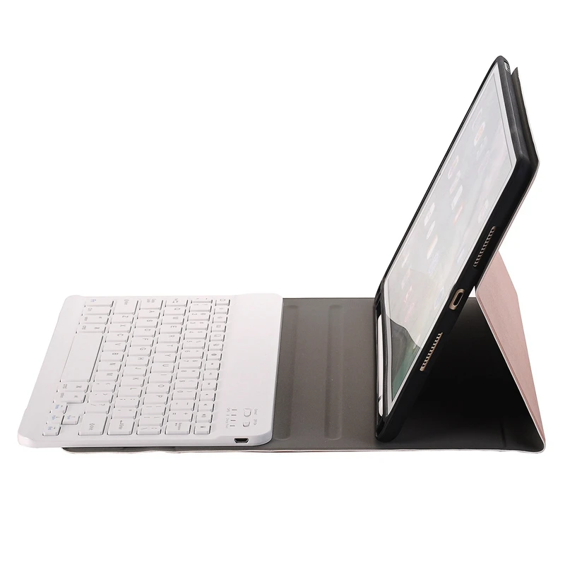Чехол с клавиатурой для IPad 10,2, чехол с карандашом для Apple IPad 7 поколения A2200 A2198, беспроводная клавиатура