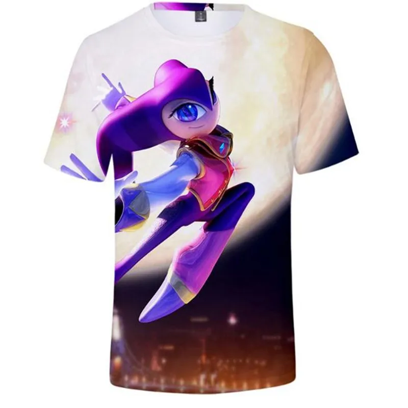 

Children Clothes Summer Short Tee Anime Sonic 3D Cartoon Printed T shirt For Boys Girls Popular Kids Boy Tshirt 3 4 5 6 7 8 9
