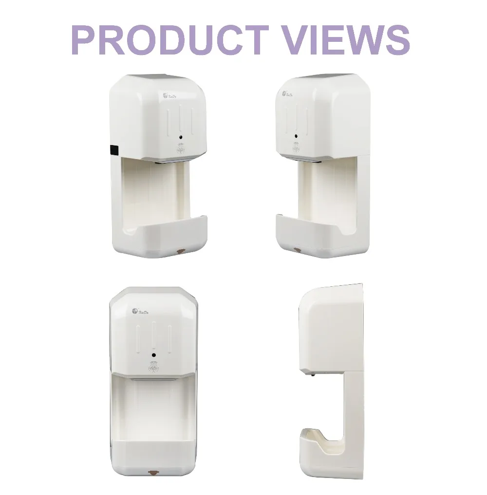 The Xinda GSQ 88 Hand Dryer Stylish(White) Automatic Infrared Induction Sensor with water Tray Collector Wall Mounted