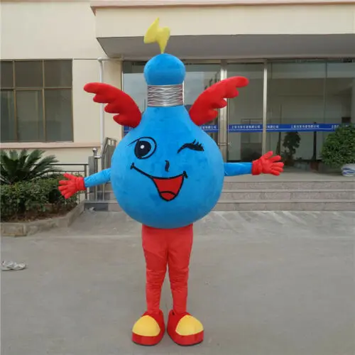Light Mascot Costume Halloween Suits Cosplay Party Game Dress Outfits Clothing Advertising Carnival Xmas Easter Festival Adults - Цвет: A