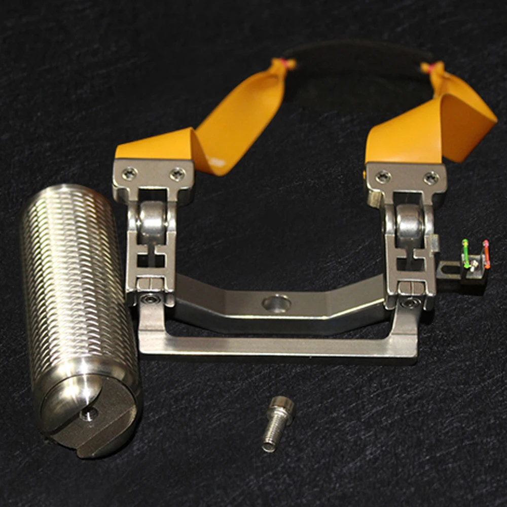 Высококачественная рогатка 304 из нержавеющей стали DIY с ЧПУ для резки рогатки, профессиональный дизайн, металлическая и прочная комбинированная рогатка