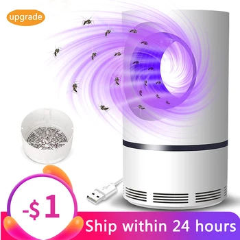 

Electric USB Mosquito Insect Killer LED Light Indoor Lamp Summer Helper For Babies Protect Body From Bite Mosquito killer