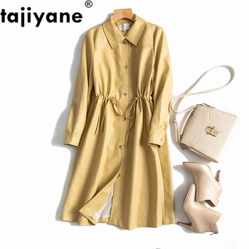 

Tajiyane 100% Real Sheepskin Coat Female Winter Autumn Clothes 2020 Elegant Natural Genuine Leather Jacket Women Windbreaker LW