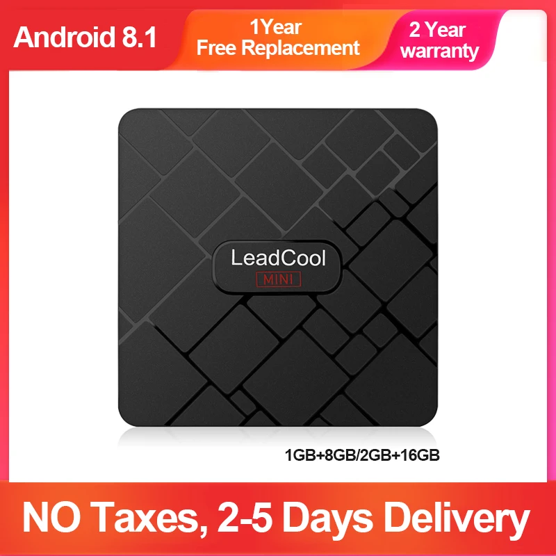 

Leadcool Mini Android 8.1 TV BOX RK3228A Quad Core Full HD H.265 HDMI 2.0 2.4GWifi 4K Media Player Smart TV BOX Leadcool Mini