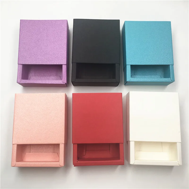 

200Pcs/Lot Handmade Paper Cardboard Drawer Box 6.2x6.2x2.3cm For Decoration Display Food Pudding Moon Cake Mini Towels Pack Box