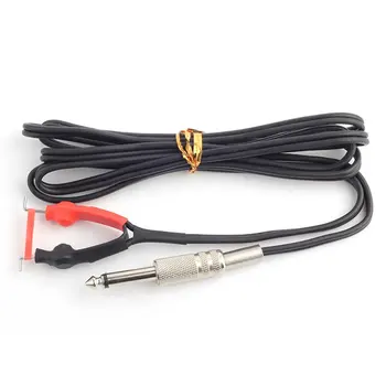 

Good Connection Silicone Tattoo Clip Cord For Tattoo Machine Gun Power Supply Accessory Wear-resistant Clip Cord 2.4m