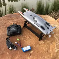 4 Channels RC Boats Plastic Electric Radio Remote Control High Speed Boat Twin Motor Racing Boat Speedboat Kid Chirdren Toy 2