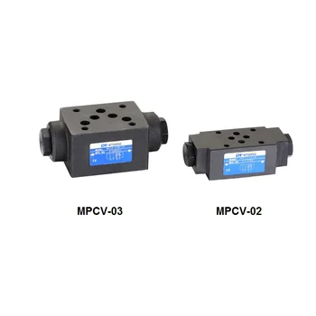 

MPCV-02 A B W Function bore Series Modular Type Hydraulic Control Check Valve