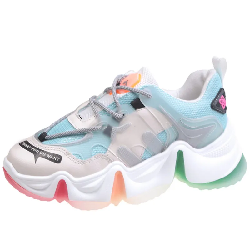 rainbow trainers ladies