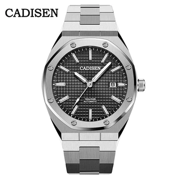 

2020 New CADISEN DESIGN Mechanical Watches For Men Top Brand Luxury Automatic Watch Men Japan NH35A Wristwatch Men reloj hombre