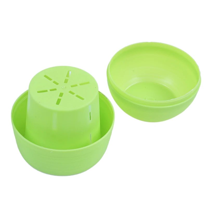 Small Succulent Planter Colorful Plastic Plant Flower Pots Set of 5, Mixed Color