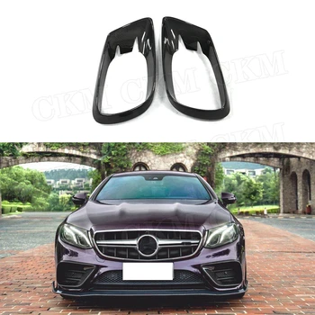 

Carbon Fiber Front Bumper Air Vent Trim Frame Grills Mesh for Mercedes Benz E Class C238 Sport Coupe 2017-2019 Fiber glass