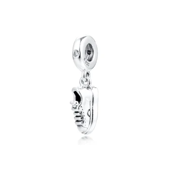 

GPY 2020 Spring Sneaker Shoe Charms 925 Original Fit Pandora Bracelet Sterling Silver Charm Beads for Jewelry Making