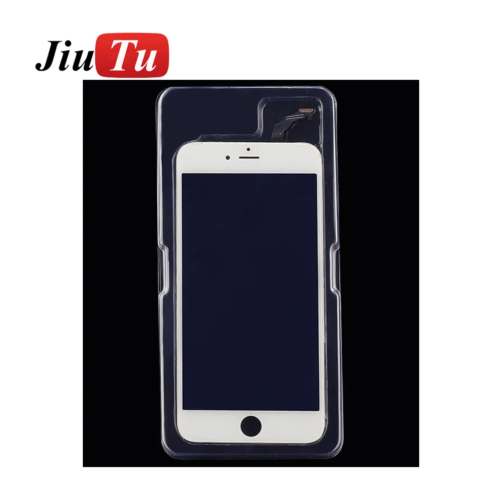 Jiutu белая бумажная коробка с ПВХ блистерными лотками продажа для iPhone ЖК экран