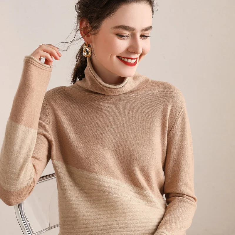Sweater Female Pullover Warm Thickening 100%