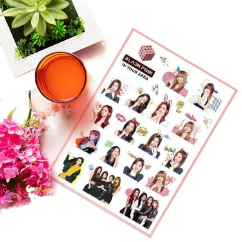 

1Pcs Blackpink Album DIY Stickers For Luggage Notebook Laptop Stationery Stickers