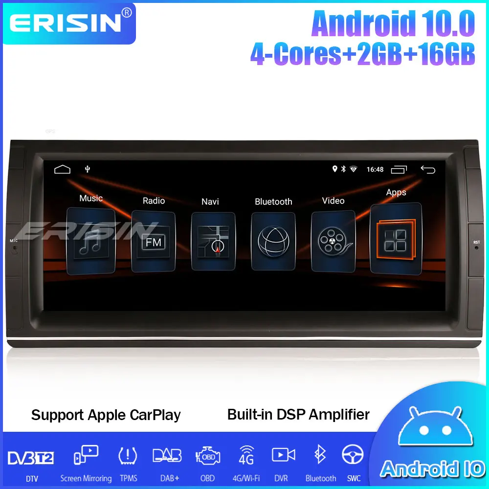 10 25 &quotDSP Android 0 автомобильный мультимедийный плеер DAB + спутниковая навигация