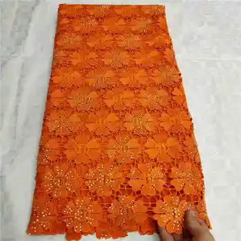 

New Arrival Nigerian Lace Fabrics African Guipure Lace Fabric 3D French high-class Lace Fabrics for making cloth