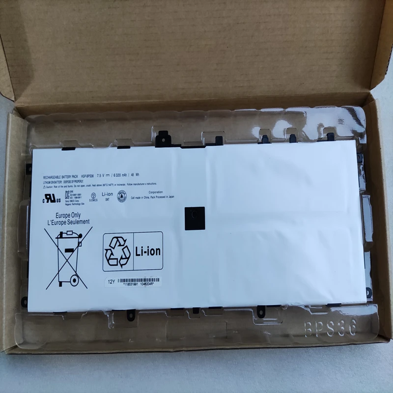 Новый VGP-BPS36 для Vaio Duo 13 Convertible Touch 3 &quotSVD13211CG SVD1323YCGW SVD1321BPXB SVD1323XPGB SVD132A14W Оригинальная