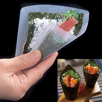 

Sushi Tools Set Two Hand Roll Sushi Molds Moulds DIY Sushi Maker Onigiri Bento Rice Ball Maker With Rice Paddle Kitchen Tools