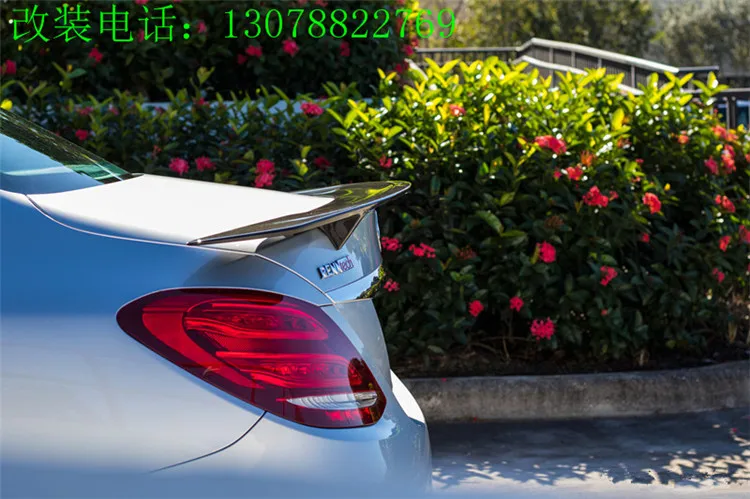 Подходит для Mercedes Benz C class W205 14-17 RENNTECH fin хвост углеродного волокна спойлер крыло