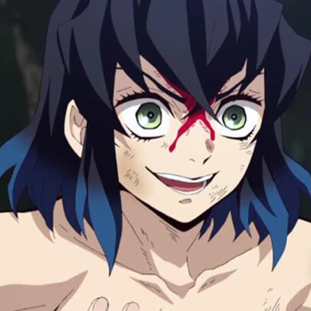 Hashibira Inosuke короткий парик Голубой с эффектом омбре Demon Slayer Kimetsu no Yaiba термостойкие волосы косплей костюм парики+ парик колпачок