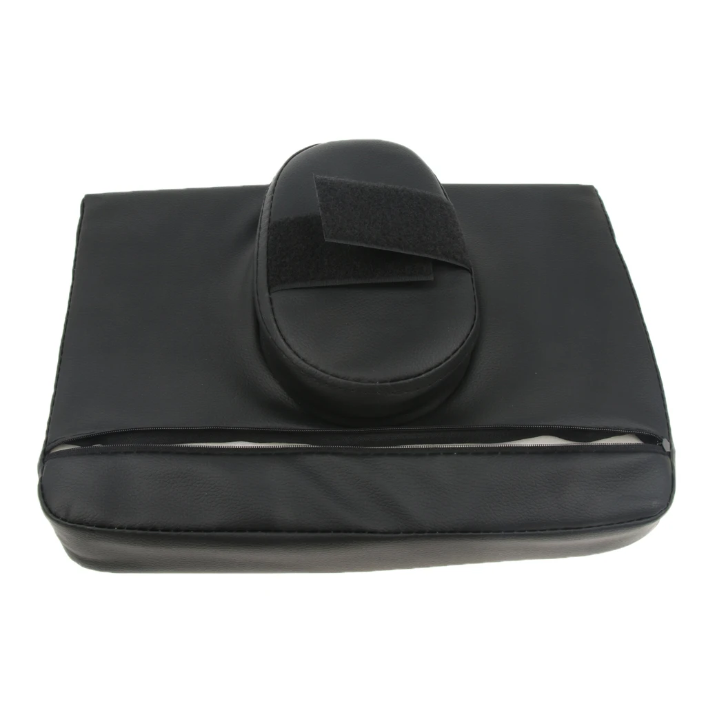 2Pcs PU Massage Table Face Cradle Pillow Cushion SPA Salon Headrest Pad Face Cushion for Massage Table Beauty Salon