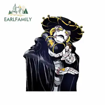 

EARLFAMILY 13cm x 10.7cm For JOJOLion Laptop Decals Anime Car Stickers Graffiti Sticker Vinyl Material Waterproof Decoration