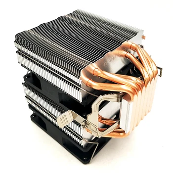 

Office Laptop CPU Fan Heat Dissipation Dual Tower 6 Heatpipes Low Noise Cooling Efficient Practical Copper Desktop Computer