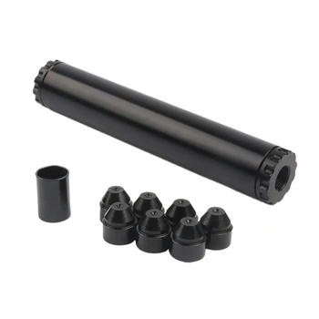 

12Pcs Two in One 5/8-24+1/2-28 Aluminum Alloy Car Fuel Trap Solvent Filter for Napa 4003 Wix 24003 Black