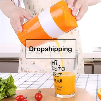 

Portable Manual Citrus Juicer for Orange Lemon Fruit Squeezer 300ML Orange Juice Cup Child Outdoor Potable Juicer Machine