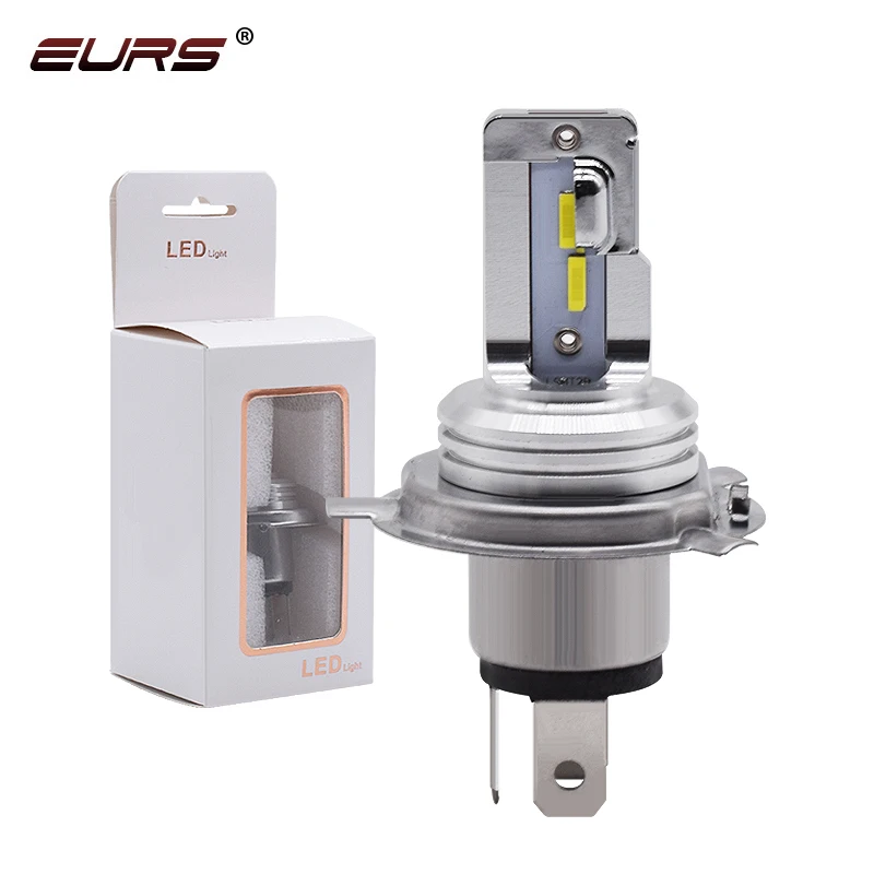 Billig EURS Motorrad H4 LED CSP Auto Motorrad Scheinwerfer Birne 6000K 3000K H6 BA20D LED Scheinwerfer Hallo Lo strahl Licht Conversion Kit Lampen